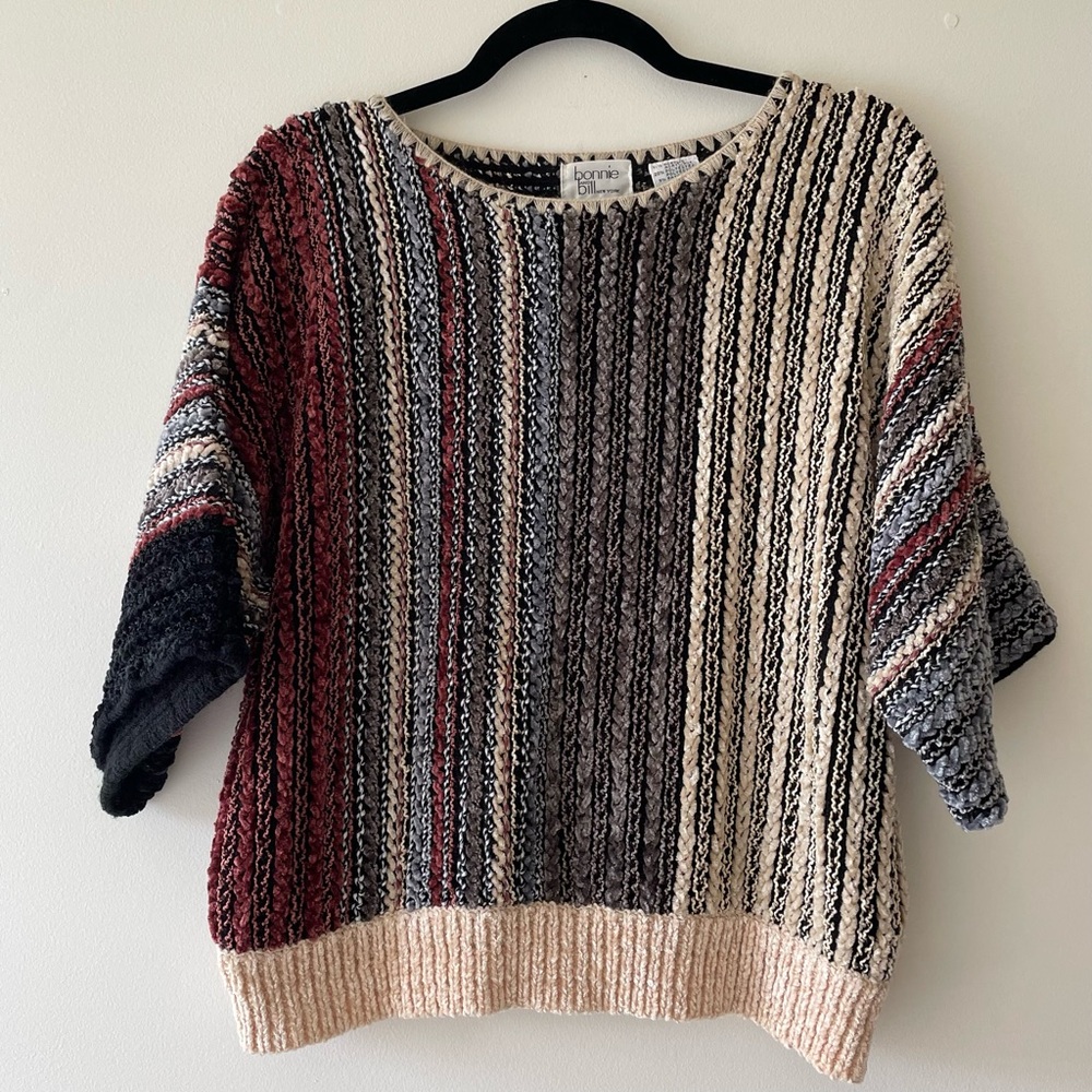 Vintage Bonnie and Bill Women’s Multicolor Top Size M